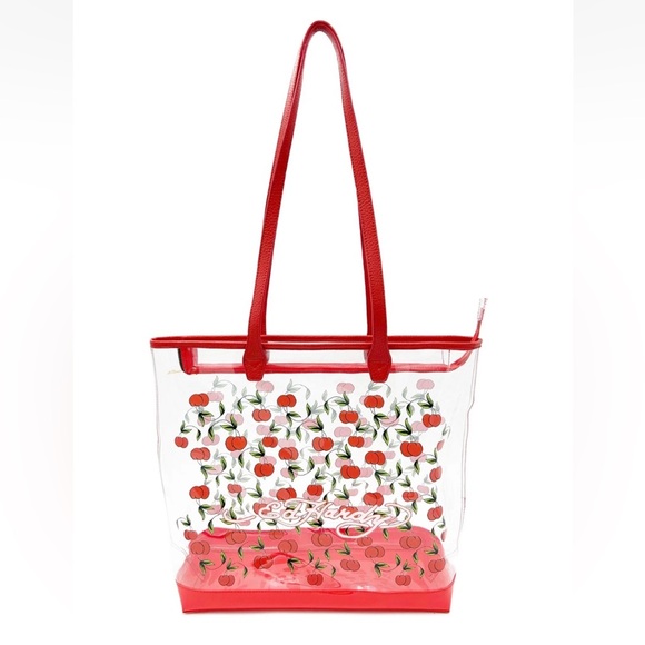 Ed Hardy Handbags - NWT Ed Hardy Red Cherries Clear
Tote Bag